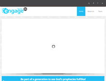 Tablet Screenshot of engage-israel.org
